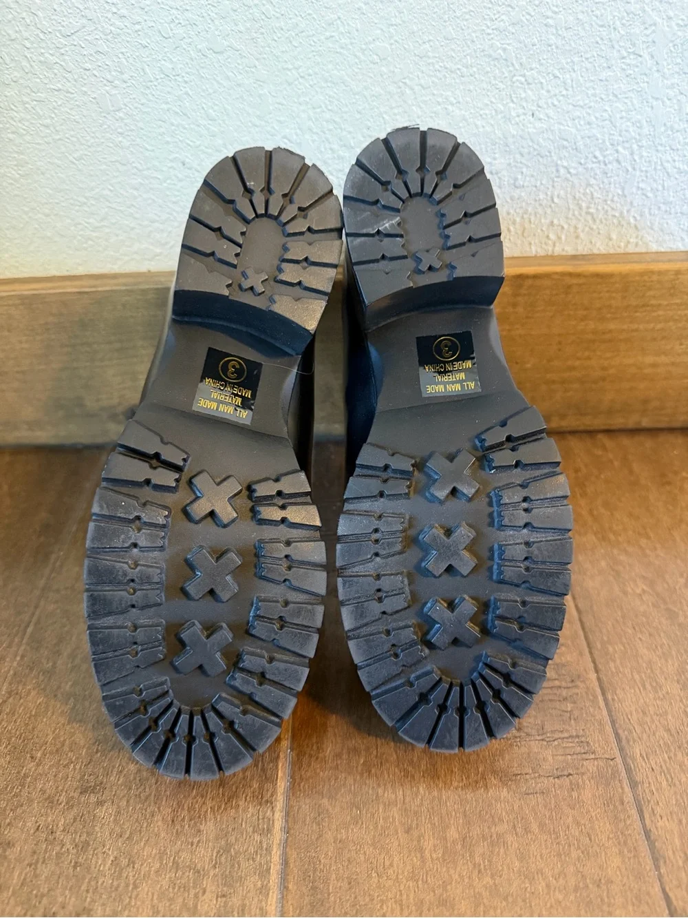 SODA Black Mary Jane Platform Shoes size 3